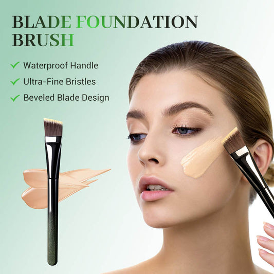 Ultra Thin Blade Flat Head Foundation Brush