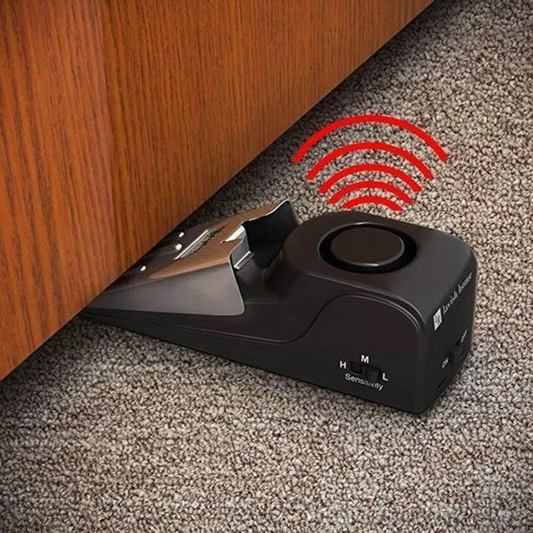 🔥Alarm door stopper hotel home（for your safety）