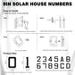 🔥Last Day 54% OFF🔥Solar Lighted House Numbers LED Numbers, Waterproof for Outside