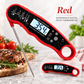 🔥 Stop Guessing! Instant-Read Digital Meat Thermometer 🌡️ – 0.8s Fast Reading | ±1°C Accuracy | Waterproof | Backlit LCD | Foldable 110mm Probe | °C/°F | Perfect for Steak, BBQ, Grilling, Baking & Cooking 🎉 Limited-Time Deal