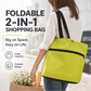 🔥HOT SALE 50% OFF🔥Foldable 2-in-1 Shopping Bag