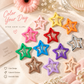 ✨Colourful Star Hair Clips – Cute Pastel-Coloured Hair Accessories for Women & Girls🌸