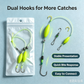 Ready‑to‑Fish Anti‑Bottom Dual Hook Rig