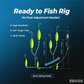 Ready‑to‑Fish Anti‑Bottom Dual Hook Rig
