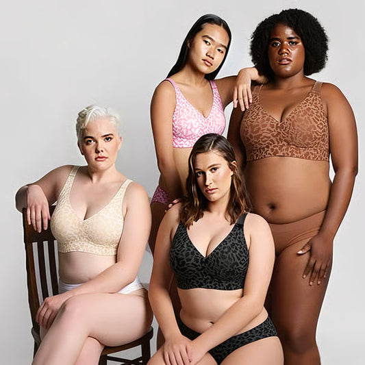 👍LAST WEEK- ONLY￡14.98!!⚡50K+ SOLD💕Jelly Wireless Womens Comfortable Wireless Bras Push Up Bralettes Seamless Tshirts Bras Deep V Everyday Bras