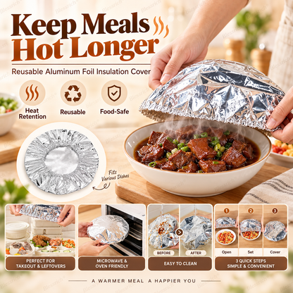 🏠Aluminum foil insulation cover