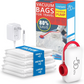 ⚡Pack of 6 Compression Bags for USB Electric Vacuum Cleaner – Space-Saving Storage, Airtight Seal, Reusable & Durable🌀
