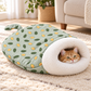 🐾50% OFF! 🛏️ Semi-Enclosed Warm Pet Sleeping Bag Bed – Windproof, Plush & Cozy Pet Bed for Cats & Small Dogs, Soft Calming Nest for Winter Naps 🌨️