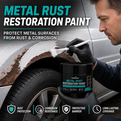 🥳2026 HOT SALE🥳💞50K+ SOLD!🔧🏠 Metal Rust Protection Black Repair Paste – Restores rusty gates, railings & tools. Forms protective coating – no need to replace! 🛡️✨