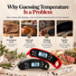 🔥 Stop Guessing! Instant-Read Digital Meat Thermometer 🌡️ – 0.8s Fast Reading | ±1°C Accuracy | Waterproof | Backlit LCD | Foldable 110mm Probe | °C/°F | Perfect for Steak, BBQ, Grilling, Baking & Cooking 🎉 Limited-Time Deal