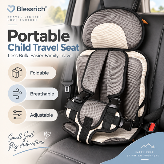 📢📢50% OFF !! ⏰ Portable Child Protection Car Seat