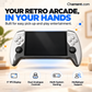 🥳2026 HOT SALE🥳💞50K+ SOLD!🎮🕹️ 50% OFF! Handheld Gaming Console – Dual‑player battle mode, ergonomic grip. 5″ HD screen, long battery. Retro fun anywhere! ✨🔋