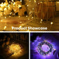 Outdoor Waterproof Battery-Operated LED Fairy Lights