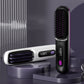 ⏰Final 3 Hours - £13.99!!⚡50K+ SOLD!💁‍♀️Wireless Ceramic Hair Straightening Comb – Fast Heating, Anti-Frizz & Tangle-Free Design ✨