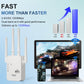 🔥2026 Hot Sale🎁1200Mbps Dual Band (5GHz/2.4GHz) WiFi Extender Covers 10,000 sq. ft & 50 Devices
