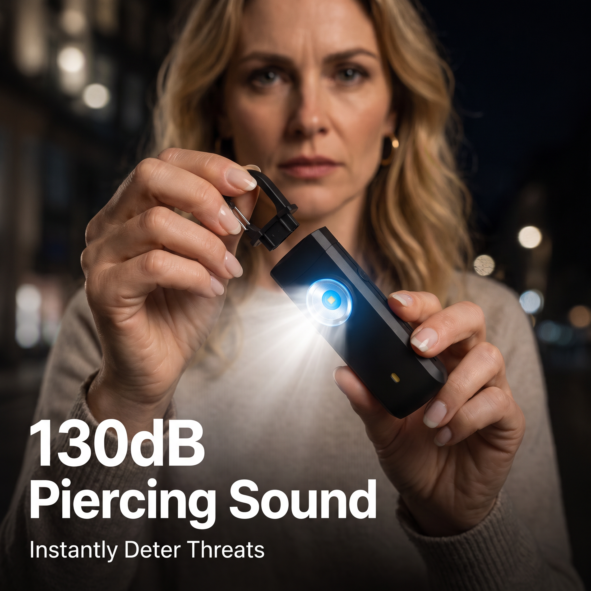 130 dB Flashing Loud Siren Song Emergency Security Alarm