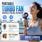 🔥 Pocket‑sized Tornado!🔥Portable Turbo Fan – Grab Yours & Chill 💨