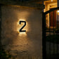 🔥Last Day 54% OFF🔥Solar Lighted House Numbers LED Numbers, Waterproof for Outside