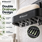 🧼✨ Wall-Mounted Soap Dish – 50% OFF! 5-second install, double drainage, no drilling – keeps soap dry & lasts longer. 💪