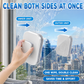 ⚡6‑in‑1 Magnetic Glass Cleaner – 30% wider cleaning area, perfect for high‑rise windows. Dual pads + squeegee – flawless results from the first pass!