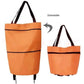 🔥HOT SALE 65% OFF🔥 Foldable 2-in-1 Rolling Shopping Bag – With Luggage-Style Wheels