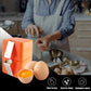 🔥 🍳Egg Shell Opener | Clean Crack Every Time, No Mess, Fits All Egg Sizes🥚