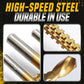 ⚙️Twist Drill Bit Set – High-Speed Steel, Titanium-Coated & Multi-Material Ready