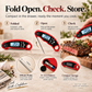 🔥 Stop Guessing! Instant-Read Digital Meat Thermometer 🌡️ – 0.8s Fast Reading | ±1°C Accuracy | Waterproof | Backlit LCD | Foldable 110mm Probe | °C/°F | Perfect for Steak, BBQ, Grilling, Baking & Cooking 🎉 Limited-Time Deal
