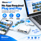 3-in-1 USB-C Memory Card Reader