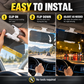Universal HD Anti-Glare Car Visor for Day & Night