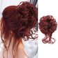 💗Messy Curly Hair Bun Scrunchie Extensions💗