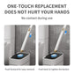 🚽💦Disposable Replacement Wall-Mounted Innovative Toilet Brush Set✨