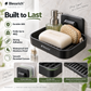 🧼✨ Wall-Mounted Soap Dish – 50% OFF! 5-second install, double drainage, no drilling – keeps soap dry & lasts longer. 💪