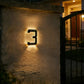 🔥Last Day 54% OFF🔥Solar Lighted House Numbers LED Numbers, Waterproof for Outside