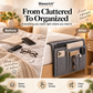 ⏰🔥LIMITED TIME OFFER: 55% OFF!💞Bedside organiser – Smart storage without a bedside table