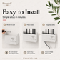Wall-Mounted WiFi Router Storage Rack
