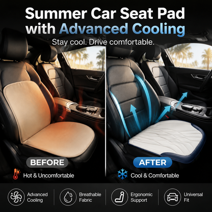 Summer Car Seat Pad With Advanced Cooling
