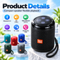 🥳2026 HOT SALE 🔥 50% OFF! Portable Bluetooth Speaker – Bluetooth 5.3, 5W clear sound, TF card + USB playback, hands-free calls. Compact, lightweight & easy to carry. Big sound anywhere! 🎶🔊