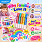 🎁🔮Magic Pen – Draw 3D with one stroke!🎄DIY Bubble Magic Drawing Pens