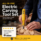 🔧50% OFF !!!✨ All-in-One Electric Carving Tool Set 50% OFF! Precise, powerful, versatile – perfect for wood, linoleum & DIY projects. 🔥🎨