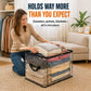 🎁 2026 Sale 49% OFF📦Large Heavy-Duty Thick Plastic Clear Storage Bag for Clothes, Moving & Storage