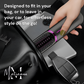 ⏰Final 3 Hours - £13.99!!⚡50K+ SOLD!💁‍♀️Wireless Ceramic Hair Straightening Comb – Fast Heating, Anti-Frizz & Tangle-Free Design ✨