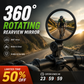 ⏳Limited-time 50% off⏰360 Degree Rotating Rearview Mirror🚴‍♂️🔎