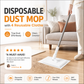 🔥🧹Disposable Dust Mop with 4 Reusable Cloths💦