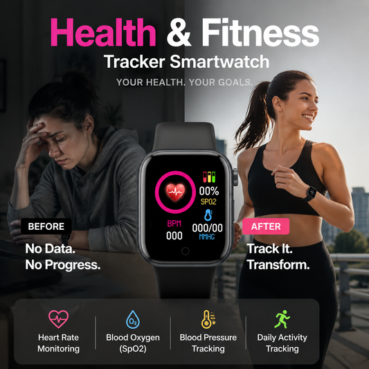 Health & Fitness Tracker Smartwatch