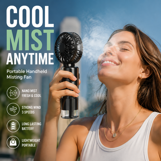 Portable Handheld Misting Fan