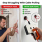 🔧 Efficient Cable Pulling Tool – The Ultimate Solution for Easy Wiring! ⚡📡