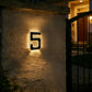 🔥Last Day 54% OFF🔥Solar Lighted House Numbers LED Numbers, Waterproof for Outside