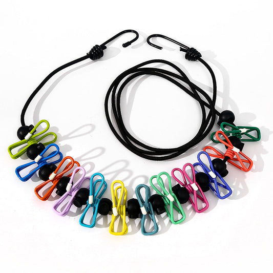 Portable Tractable Travel Clothesline
