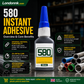 🛠️ Instant adhesive – bonds metal, plastic & rubber. 20s curing, weatherproof, shock-resistant. 30ml. 50% OFF! 🔧✨